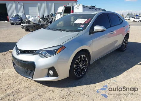 2014 Toyota Corolla S Plus from USA, damaged, VIN 5YFBURHE2EP012102